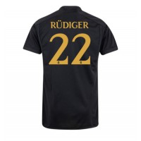 Real Madrid Antonio Rudiger #22 Tredjetrøje 2023-24 Kortærmet